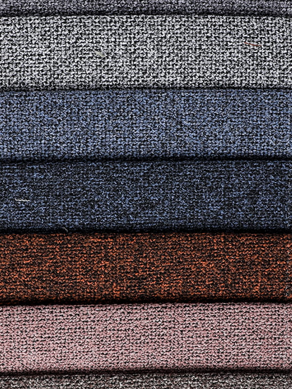 Mandalay Sofa ทอผ้าผ้าลินินโพลีเอสเตอร์สองสี